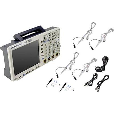 VOLTCRAFT DSO-6084F Digitale oscilloscoop 80 MHz 4-kanaals 1 GSa/s 40000 kpts 8 Bit Digitaal geheugen (DSO), Functiegenerator 1 stuk(s) VOLTCRAFT DSO-6084F Digitale oscilloscoop 80 MHz 4-kanaals 1 GSa/s 40000 kpts 8 Bit Digitaal geheugen (DSO), Functiegenerator 1 stuk(s)