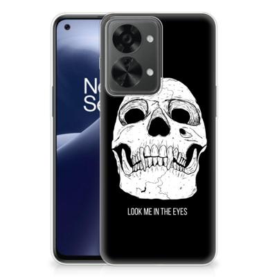 Silicone Back Case OnePlus Nord 2T Skull Eyes Silicone Back Case OnePlus Nord 2T Skull Eyes