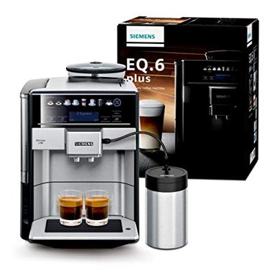 Siemens Hausgeräte EQ 6 plus S700 TE657M03DE Koffievolautomaat RVS Siemens Hausgeräte EQ 6 plus S700 TE657M03DE Koffievolautomaat RVS