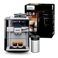 Siemens Hausgeräte EQ 6 plus S700 TE657M03DE Koffievolautomaat RVS - thumbnail