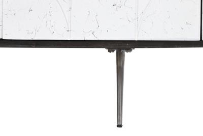 Dressoir DKD Home Decor 150 x 43 x 80 cm Wit Donkerbruin Mangohout