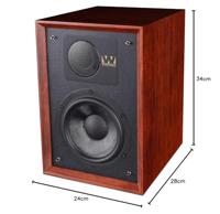 Wharfedale Denton 85e verjaardag mahonie (prijs per paar) - thumbnail