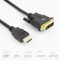 ACT HDMI-A male naar DVI-D male adapterkabel. 2 meter - thumbnail