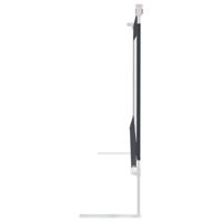 Bedhekje peuter 150x25 cm stof donkergrijs - thumbnail