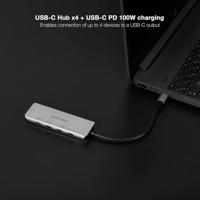Hub USB NANOCABLE 10.16.4505 USB-C USB-C x 4 - thumbnail
