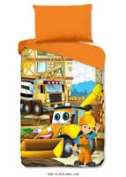 Good Morning Kinderdekbedovertrek "graafmachine" - Multi - (140x200/220 cm) - Katoen - thumbnail