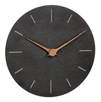 TFA Dostmann 60.3068.10 Wandklok Kwarts 25 cm x 4.3 mm Lei Slepend uurwerk (geluidsloos) - thumbnail
