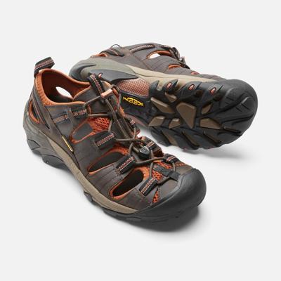 Keen Arroyo II Sandaal Heren Black Olive/Bombay Brown 10