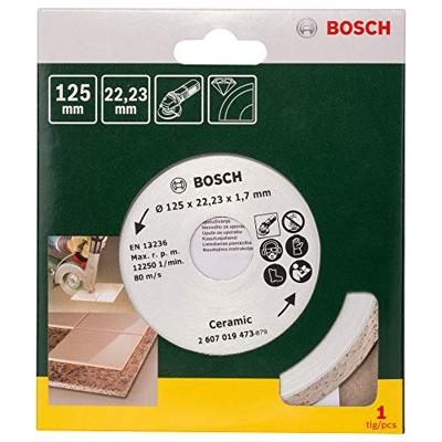 Bosch Accessoires Diamantdoorslijpschijf voor keramische tegels, 125 mm Ø - 2607019473