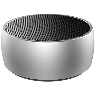 Stijlvolle Draadloze Bluetooth Speaker Zilver - Krachtig Geluid