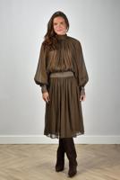 Semicouture jurk S5WU11-T03-2 pecan - thumbnail