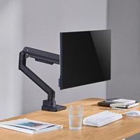 LogiLink BP0168 Monitor-tafelbeugel 1-voudig Zwart Draaibaar, In hoogte verstelbaar, Kantelbaar, Roteerbaar, Zwenkbaar - thumbnail