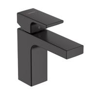 Hansgrohe Wastafelmengkraan Vernis Shape Eengreeps 100 Zonder Afvoer Mat Zwart - thumbnail