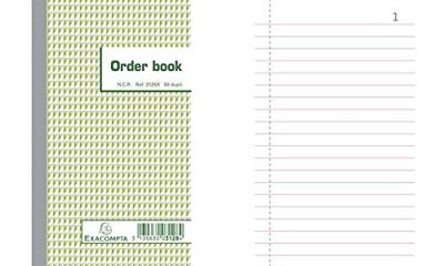 Exacompta orderbook, ft 29,7 x 21 cm, tripli (50 x 3 vel)