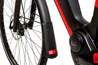 Fahrer spatlap "slabbetje mud flap latz e-bike latz - thumbnail