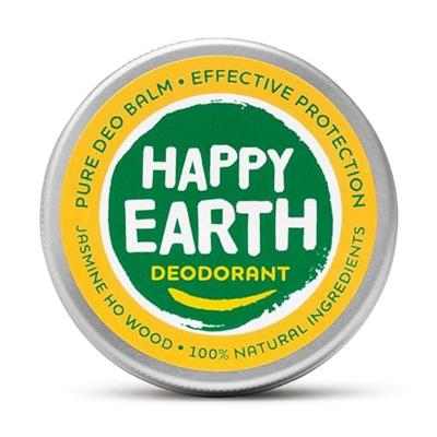 Happy Earth 100% Natural Deo Balm Jasmine Ho Wood Happy Earth 100% Natural Deo Balm Jasmine Ho Wood