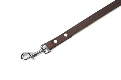 Hondenriem van leer 130cm x 12mm bruin Hondenriem van leer 130cm x 12mm bruin