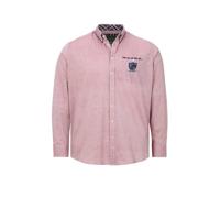 Charles Colby oversized overhemd DUKE ARCHLEY Plus Size rood - thumbnail