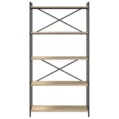 Boekenkast Sonoma eiken 80 x 30 x 153 cm Bewerkt hout Boekenkast Sonoma eiken 80 x 30 x 153 cm Bewerkt hout