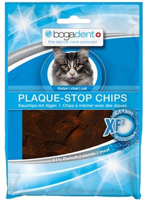 BOGAR Bogadent Plaque-stop Chips Chicken - Kattensnoepje - 50g