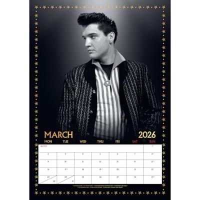 Elvis Presley Kalender 2026 A3