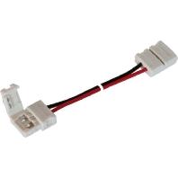 Koppelkabel voor LED Strip - single color - 12V/24V - Clip-Clip - 17 cm - 10 mm