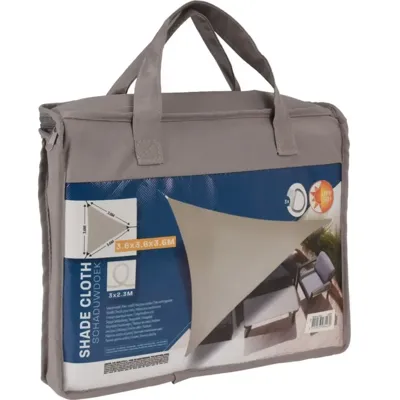 Schaduwdoek Driehoek 360x360x360cm Taupe