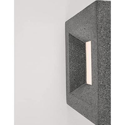Lyora Vierkante wandlampCastro zwart - 9762161