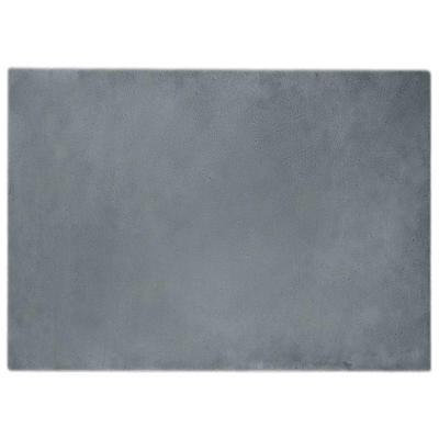 Nep Konijnenbont Tapijt Antraciet 240 x 340 cm Polyester