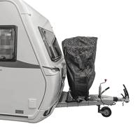 Proplus fietsbeschermhoes - donkergrijs, waterafstotend, 162x53x100 cm - thumbnail