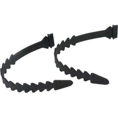 Bobike Voetriempjes junior 25 cm zwart 2 stuks