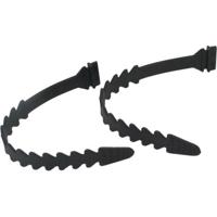 Bobike Voetriempjes junior 25 cm zwart 2 stuks - thumbnail