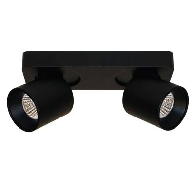 Artdelight Dubbele ledspotLaguna 2-lichts zwart - PL LAGUNA2 ZW