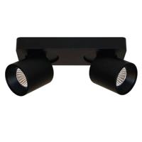 Artdelight Dubbele ledspotLaguna 2-lichts zwart - PL LAGUNA2 ZW - thumbnail