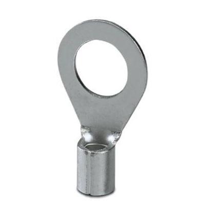 Phoenix Contact 3240092 Ringkabelschoen Dwarsdoorsnede (max.): 10 mm² Schachtdiameter: 10.5 mm Ongeïsoleerd Metaal 100 stuk(s)