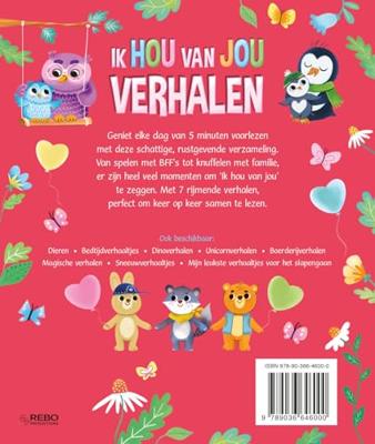 Rebo Publishers Ik hou van jou - 5-minutenverhaaltjes