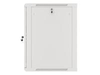 Lanberg WF01-6615-10S rack 15U Wandrek Grijs - thumbnail