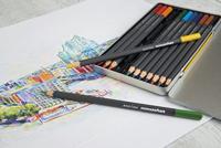 Eberhard Faber EF-516112 Kleurpotloden Metaaletui 12 Stuks - thumbnail
