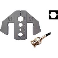 TOOLCRAFT PLE-0E1 Krimp-onderdelen Geschikt voor kabeltype: RG58, RG59, RG62, RG174 Geschikt voor merk: TOOLCRAFT PZ-500 - thumbnail