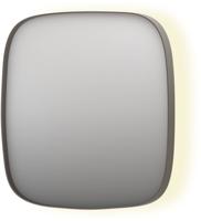 Ben Beau Spiegel 60x4x60 cm Geborsteld RVS - thumbnail