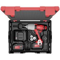 Fischer 552927 Accu-slagmoersleutel 600 Nm 18 V Aantal meegeleverde accus: 2 4.0 Ah Li-ion Incl. accu, Incl. 2 accus, Incl. lader, Incl. koffer, Incl. - thumbnail