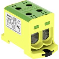 Ouneva Group VC05-0044 Verdeelblok Schroeven Geel-groen 1 stuk(s) - thumbnail