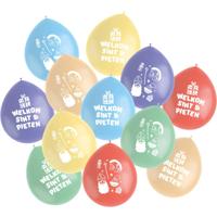 Ballonnen &apos;Welkom Sint & Pieten&apos; (12st) - thumbnail