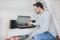 Lenco LS-300WD Platenspeler Hout - thumbnail