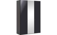Goossens Kledingkast Easy Storage Ddk, Kledingkast 153 cm breed, 220 cm hoog, 2x draaideur en 1x spiegel draaideur midden - thumbnail