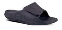 Oofos OOahh Sport Flex Slipper Black/Matte 47/M14/W16 - thumbnail