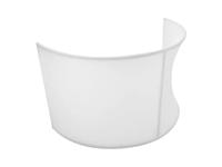 Omnitronic Mobile DJ Screen Curved Opvouwbaar privacyscherm Metaal, Stof - thumbnail