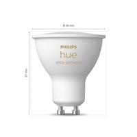 Philips LED-lamp 8720169230095 Energielabel: E (A - G) GU10 Energielabel: E (A - G) - thumbnail