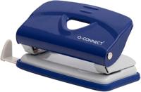 Q-CONNECT Light Duty perforator, metaal, 10 blad, blauw - thumbnail