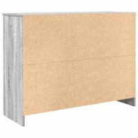 Dressoir met lade 101x35x76 cm spaanplaat grijs Sonoma - thumbnail
